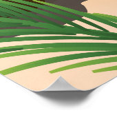 Taveuni Fiji Reiseplakat Poster (Ecke)