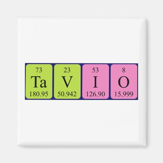 Tavio Periodenmagnet Magnet (Vorne)