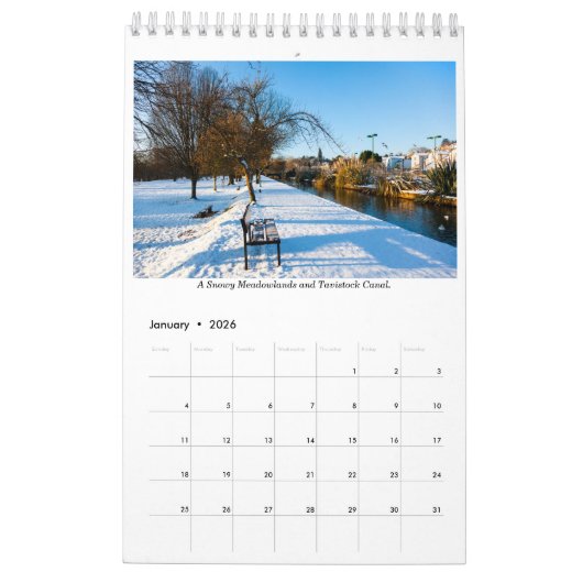 Tavistock 2019 A3, Kalender durch Maggie McCall (Jan 2026)