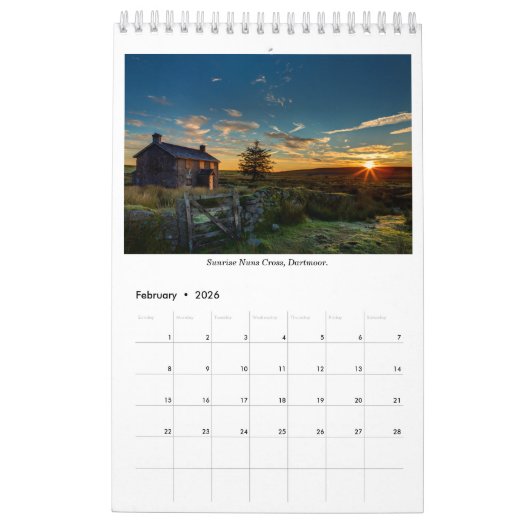 Tavistock 2019 A3, Kalender durch Maggie McCall (Feb 2026)