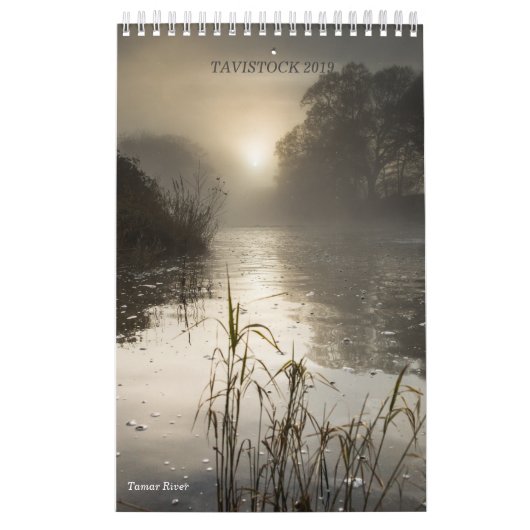 Tavistock 2019 A3, Kalender durch Maggie McCall (Titelbild)