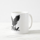TAW Falke-Tasse - Weiß Kaffeetasse (VorderseiteRechts)