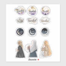Tawakkul Islamisches Sticker-Set GlaubensInspirier