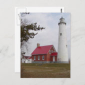 Tawas Lighthouse Postcard Postkarte (Vorne/Hinten)