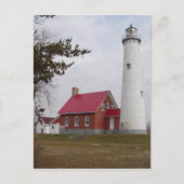 Tawas Lighthouse Postcard Postkarte (Vorderseite)