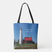 Tawas Point Lighthouse auf der ganzen Tasche (Rückseite)