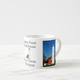 Tawas Point Lighthouse Espresso Tasse