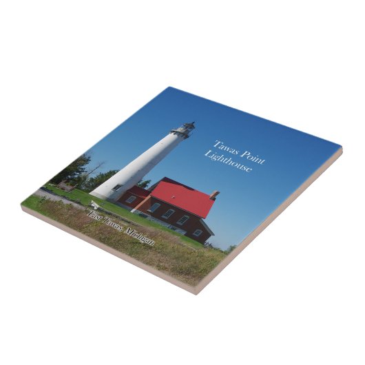 Tawas Point Lighthouse Fliesen (Seite)