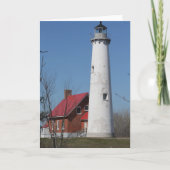 Tawas Point Lighthouse Grußkarte Karte (Vorderseite)