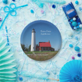 Tawas Point Lighthouse Papierplatte Pappteller (Party)