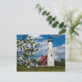 Tawas Point Lighthouse Postkarte (Stehend Vorderseite)