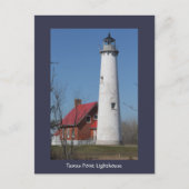 Tawas Point Lighthouse Postkarte (Vorderseite)