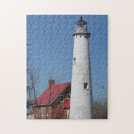Tawas Point Lighthouse Puzzle (Vertikal)