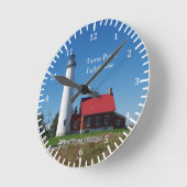 Tawas Point Lighthouse Uhr (Winkel)