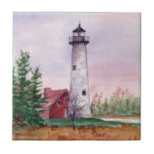 Tawas Punkt-Leuchtturm-Fliese Fliese (Vorderseite)