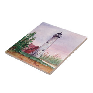 Tawas Punkt-Leuchtturm-Fliese Fliese