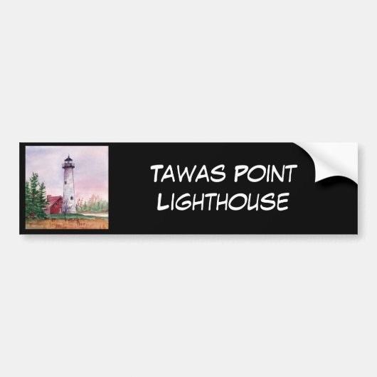 Tawas Punkt-Licht, Autoaufkleber (Vorne)