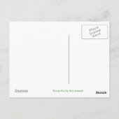 Tawna Owl - leere Postkarte (Rückseite)