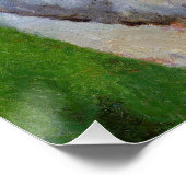 Tawnschale in Pointillismus Art Poster (Ecke)