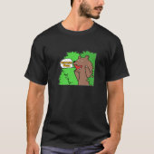 Tawnshi Keya Michif Metis Mechif Sprachbär T-Shirt (Vorderseite)