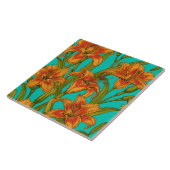 Tawny Dailily Blume Fliese (Seite)