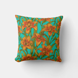 Tawny Dailily Blume Kissen