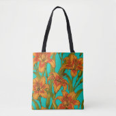 Tawny Dailily Blume Tasche (Vorderseite)