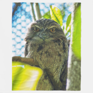 Tawny ist No Owl Fleecedecke