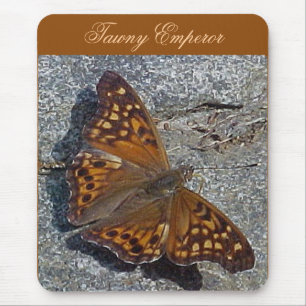 Tawny Kaiser Butterfly Mousepad
