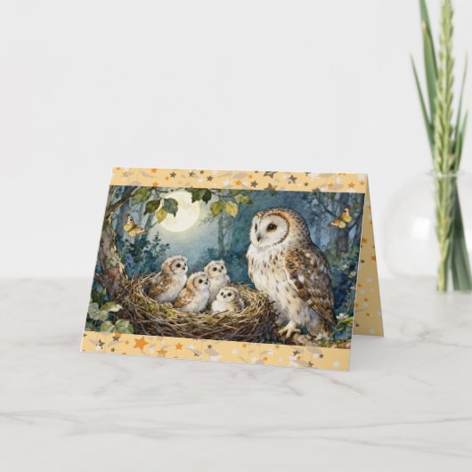 Tawny Nest Karte (Vorderseite)