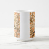 Tawny Owl Peach Blossoms William Morris Inspiriert Kaffeetasse (Mittel)