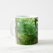 Tawny Owlet in einem alten Eichenbaum Kaffeetasse (Vorderseite Links)