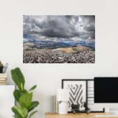 Tawny Point Panorama - John Muir Trail Poster (Heimbüro)