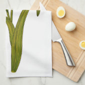 Tawny Taglilie Geschirrtuch (Viertel Falte)