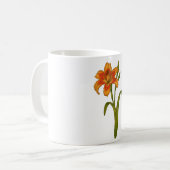 Tawny Taglilie Kaffeetasse (Vorderseite Links)