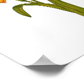 Tawny Taglilie Poster (Ecke)