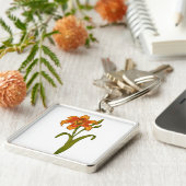 Tawny Taglilie Schlüsselanhänger (Seite)