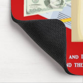 Tax Day Funny Gedicht Mousepad (Ecke)
