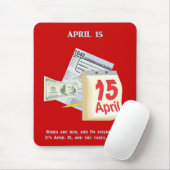 Tax Day Funny Gedicht Mousepad (Mit Mouse)
