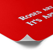 Tax Day Funny Gedicht Poster (Ecke)