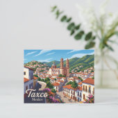Taxco de Alarcón Mexiko Postkarte (Stehend Vorderseite)