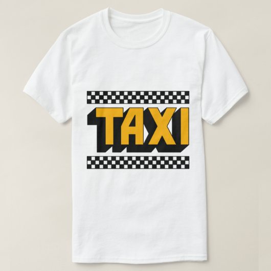 Taxi 70er und 80er T V Show T-Shirt (Design vorne)