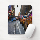 Taxi-Anordnung in NYC, Foto vorbei: Joe Dantone Mousepad (Mit Mouse)