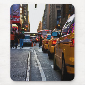 Taxi-Anordnung in NYC, Foto vorbei: Joe Dantone Mousepad