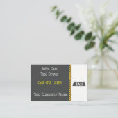 Taxi-Ansässige Visitenkarte (Stehend Vorderseite)