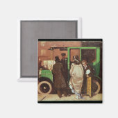 Taxi Cab, c.1908-10 Magnet (Vorderseite/Rückseite)