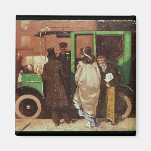 Taxi Cab, c.1908-10 Magnet (Vorne)