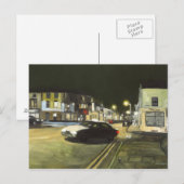 Taxi Cab, Cardiff, Wales, UK Postkarte (Vorne/Hinten)