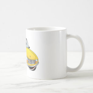 Taxi Cab Cartoon Kaffeetasse