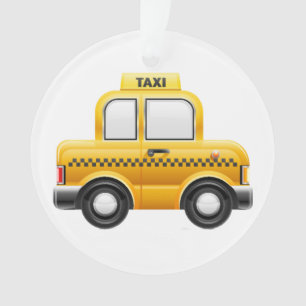 Taxi Cab Ornament